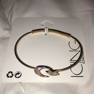 Gold Moon and Star Bracelet
